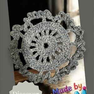 Elegant Gray Decorative Accent Piece